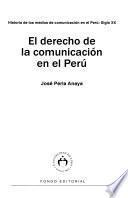 libro El Derecho De La Comunicación En El Perú